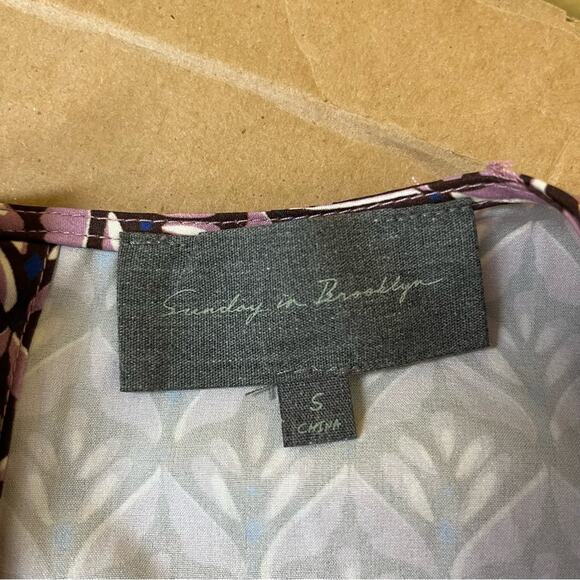 Anthropologie Sunday in Brooklyn Pattern Blouse - Picture 6 of 7